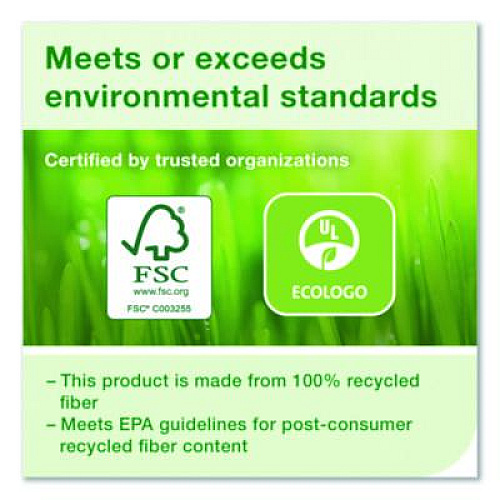 Tork Advanced High-Capacity Bath Tissue, Septic Safe, One-Ply, White, 2,000 Sheets/Roll, 36 Rolls/Carton (1102910)