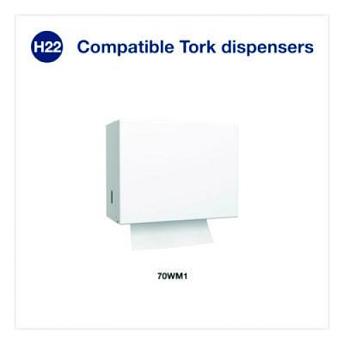 Tork Dairy Towel, 1-Ply, 9.12 x 10.25, Natural, 250 Sheets/Pack, 16 Packs/Carton (2247020)