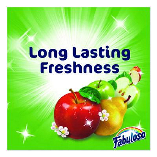 Fabuloso Multi-Use Cleaner, Passion of Fruits Scent, 169 oz Bottle, 3/Carton (61037887)