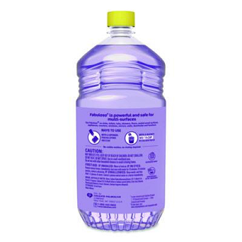 Fabuloso Multi-Use Cleaner, Light Lavender Scent, 56 oz Bottle, 6/Carton (61045945)