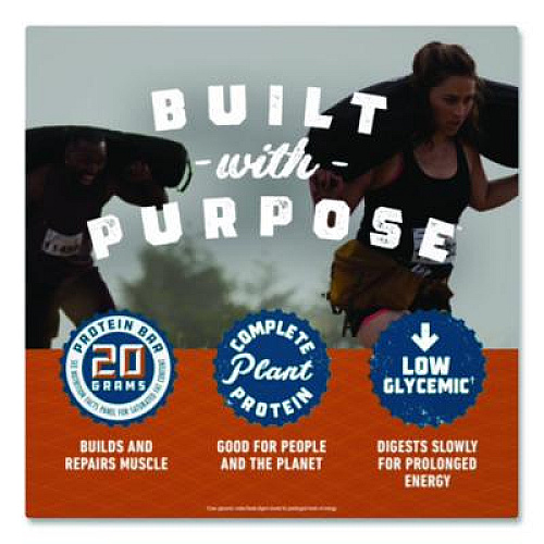 CLIF Bar Builders Protein Bar, Chocolate Peanut Butter, 2.4 oz Bar, 12 Bars/Box (CCC160041)