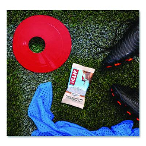 CLIF Bar Energy Bar, White Chocolate Macadamia Nut, 2.4 oz Bar, 12 Bars/Box (CCC161009)