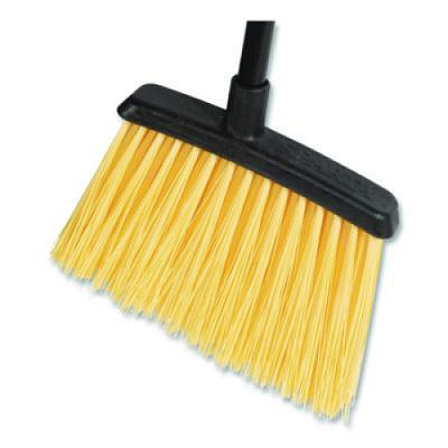 Carlisle Duo-Sweep Unflagged Heavy Duty Angle Broom, 55", Black/Yellow (4688500)
