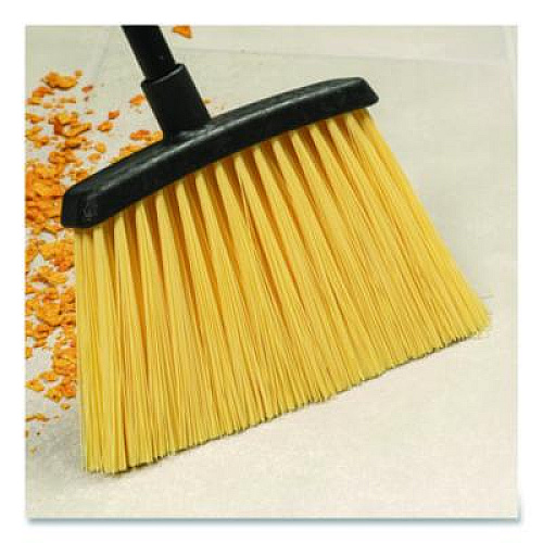 Carlisle Duo-Sweep Unflagged Heavy Duty Angle Broom, 55", Black/Yellow (4688500)