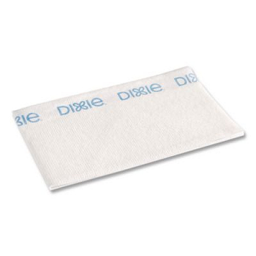 Dixie H900 Disposable Cleaning Towel, 1-Ply, 13 x 23.5, White/Blue, 72 Towels/Box (29421)