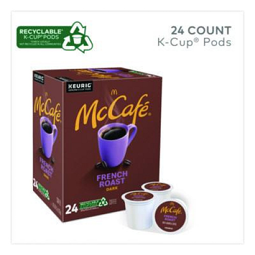 McCafe French Roast K-Cup, 24/BX (7466)