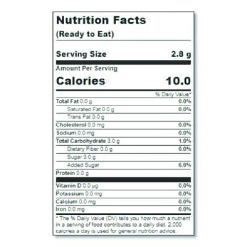 Caf Delight All Natural Cane Sugar, 20 oz Canister (MLY00262422)