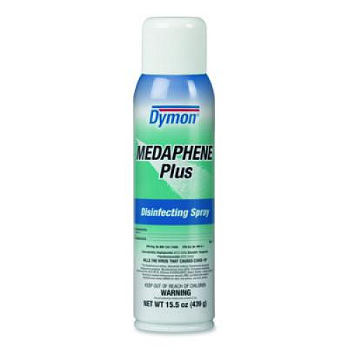 Dymon Medaphene Plus Disinfectant Spray, 15.5 oz Aerosol Spray, 12/Carton (35720)