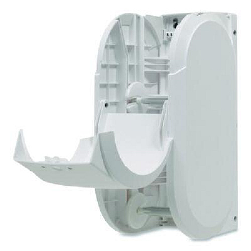 Georgia Pacific Professional Compact Vertical Double-Roll Coreless Tissue Dispenser, 14.06 x 6.69 x 8.19, White (56767A)