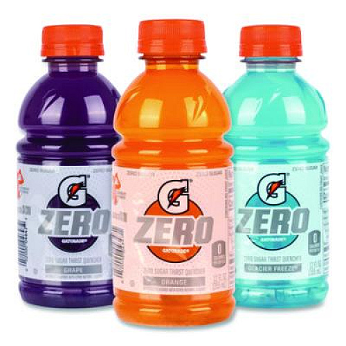 Gatorade Zero Variety Pack, Assorted Flavors, 12 oz Bottle, 28/Carton (22002527)