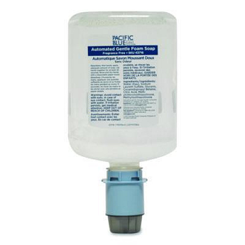 Georgia Pacific Professional Pacific Blue Ultra Automated Foam Soap Refill, Fragrance-Free, 1,200 mL, 3/Carton (43716)