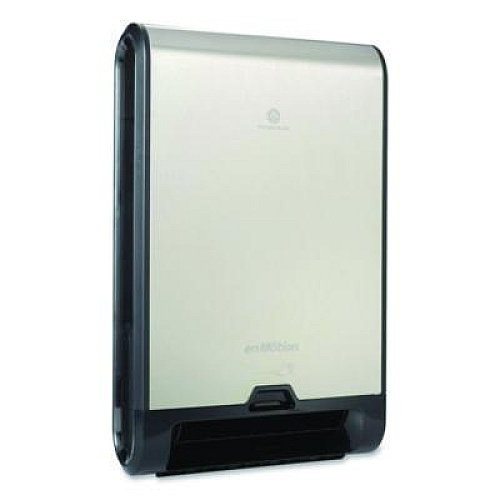 Georgia Pacific Professional enMotion Flex Automated Touchless Roll Towel Dispenser, 13.31 x 7.96 x 21.25, Stainless Steel (59766)