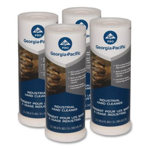 Georgia Pacific Professional Industrial Hand Cleaner, Lemon Scent, 300 mL, 4/Carton (44626)