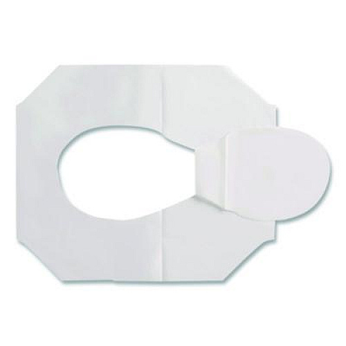 Georgia Pacific Professional Safe-T-Gard Half-Fold Toilet Seat Covers, 14.5 x 17, White, 250/Pack, 20 Packs/Carton (47046)