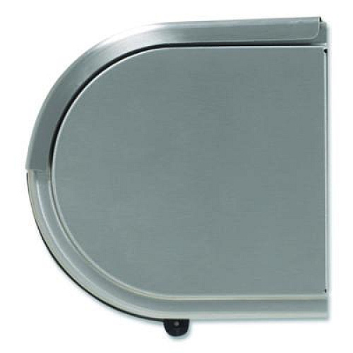 Georgia Pacific Professional Compact Coreless Side-by-Side Double Roll Tissue Dispenser, 10.13 x 6.75 x 7.13, Stainless Steel (56798)