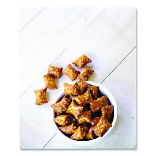 HK Anderson Peanut Butter Filled Pretzel Nuggets, Original, 2.5 oz Packets, 8/Carton (GOV20378)