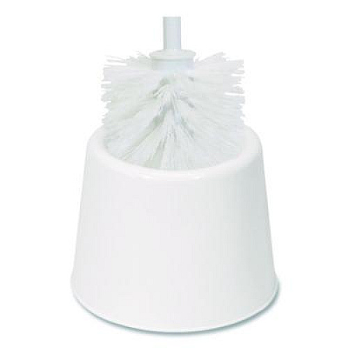 Boardwalk Caddy For Spiral Bowl Brush, White (TLBRUSHCAD)