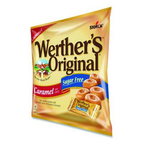 Werther's Original Hard Candies, Caramel, Individually Wrapped, 2.75 oz (SUL831498)
