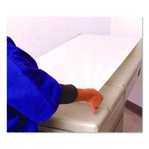 TIDI Choice Exam Table Paper Roll, Crepe Texture, 21" x 125 ft, White, 12/Carton (32163)