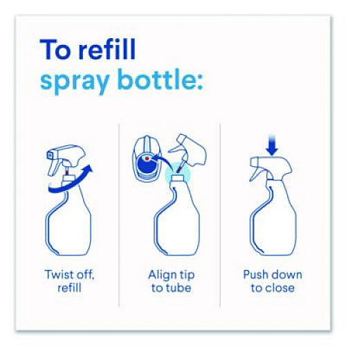 Clorox Mold and Mildew Remover with Bleach, Unscented, 32 oz Spray Bottle, 9/Carton (01234)