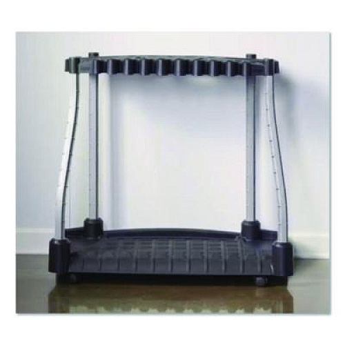 Rubbermaid FastTrack Garage Tool Tower Rack, Plastic, Holds Up to 40 Tools, 38" x 20.5" x 34.4", Black (2140834)
