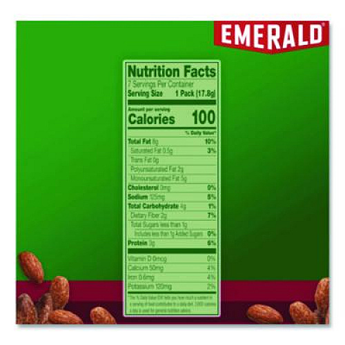 Emerald 100 Calorie Pack Nuts, 0.63 oz Pack, 7/Box (DFW34895)