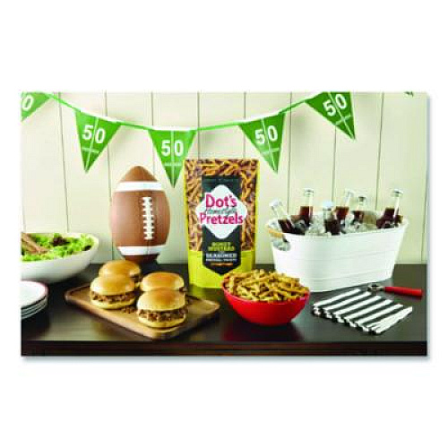 Dot's Pretzels Honey Mustard Pretzels, 1 oz Bag, 10/Box (DDP71948)