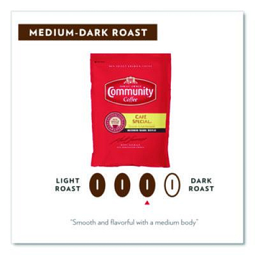 Community Coffee Cafe Special, 2.5 oz Packet, 40/Carton (CCI15104)
