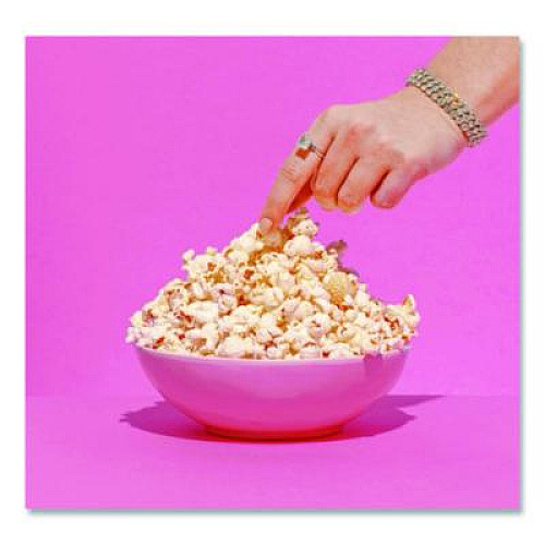LesserEvil Snack Organic Himalayan Pink Salt Popcorn, 0.88 oz Bag, 18/Carton (LSN00141)
