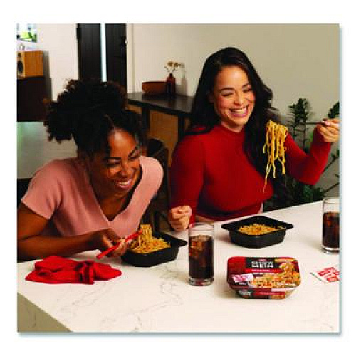 Nissin Teriyaki Beef Chow Mein Noodles, 4 oz Bowl, 8/Carton (NIS08723)