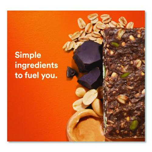 A.M. RXBAR Gluten-Free Peanut Butter Dark Chocolate Protein Bar, 1.9 oz Bar, 12/Box (KEE00718)