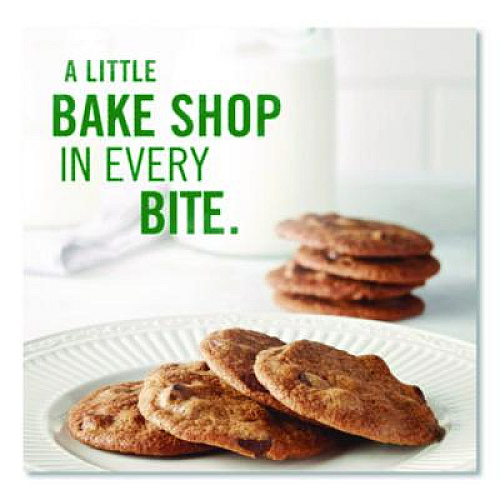 TATE'S BAKE SHOP Chocolate Chip Cookies Snack Packs, 1 oz Pack, 2 Cookies/Pack, 8 Packs/Box, 2 Boxes/Carton (07134)