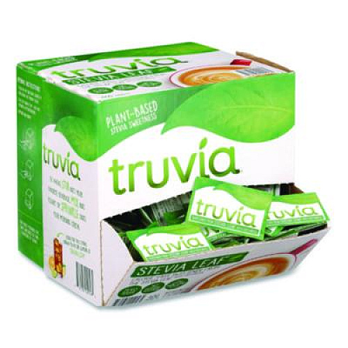 Truvia Natural Sugar Substitute, 0.12 oz Packet, 140/Box (8845)