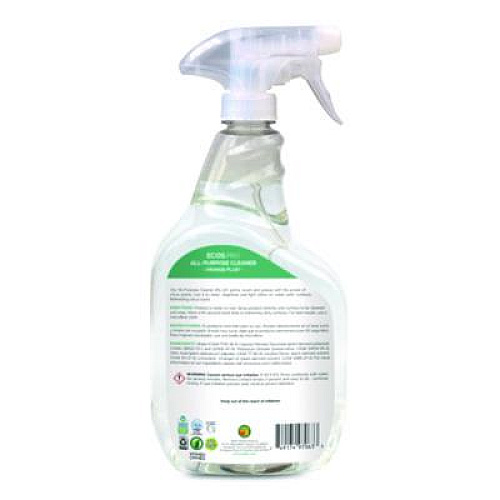 ECOS PRO Orange Plus All-Purpose Cleaner and Degreaser, Citrus Scent, 32 oz Spray Bottle (PL97066)