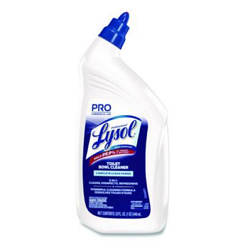 Professional LYSOL Brand Disinfectant Toilet Bowl Cleaner, 32oz Bottle, 12/Carton (74278CT)