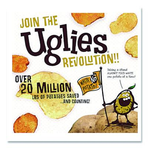Uglies Kettle Potato Chips, Assorted, 0.88 oz/1 oz Bags, 30/Carton (DFN34091)