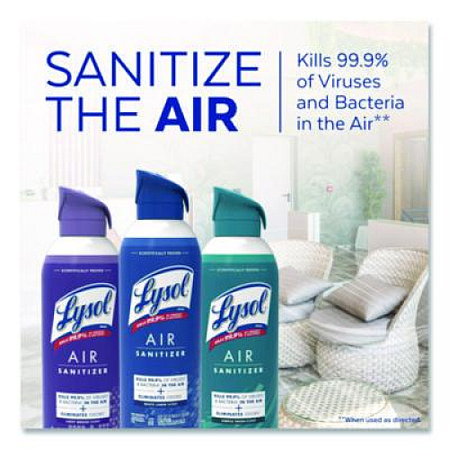 LYSOL Brand Air Sanitizer Spray, Simple Fresh, 10oz Aerosol Spray (99350)