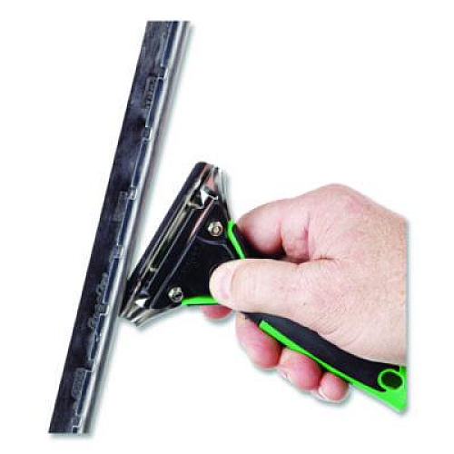 Unger Stainless Steel "S" Channel with Soft Rubber, 14" Wide Blade (NE350)