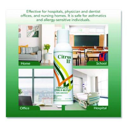 Citrus II All Natural Pure Citrus Air Fragrance, Original Blend, 7 oz Non-Aerosol Spray Can (COBF046750)