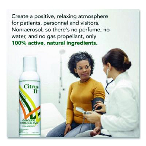 Citrus II All Natural Pure Citrus Air Fragrance, Original Blend, 7 oz Non-Aerosol Spray Can (COBF046750)