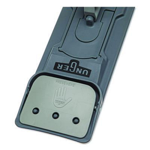 Unger EZ Flat Mop Holders, Plastic Head, 16", Gray (SM40GEA)