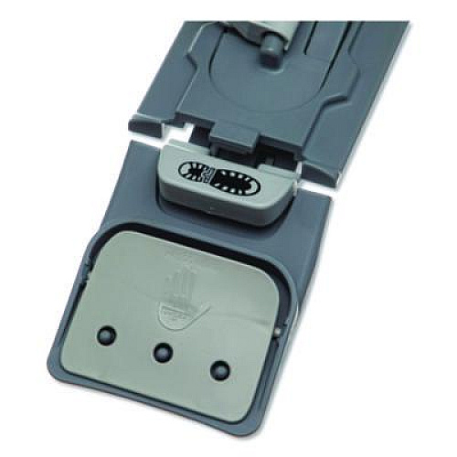 Unger EZ Flat Mop Holders, Plastic Head, 16", Gray (SM40GEA)