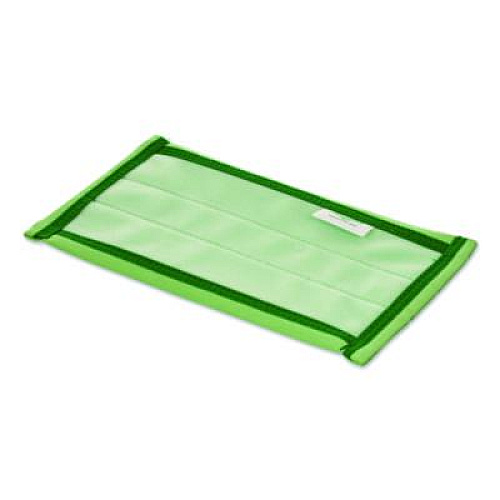 Unger Microfiber Cleaning Pad, 6 x 8, Green (PHL20)