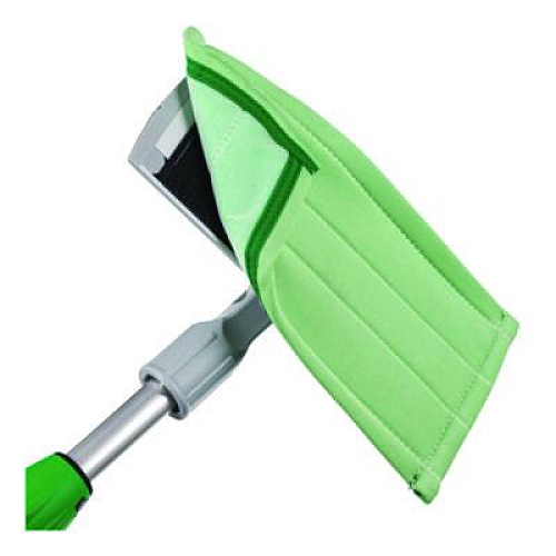 Unger Microfiber Cleaning Pad, 6 x 8, Green (PHL20)
