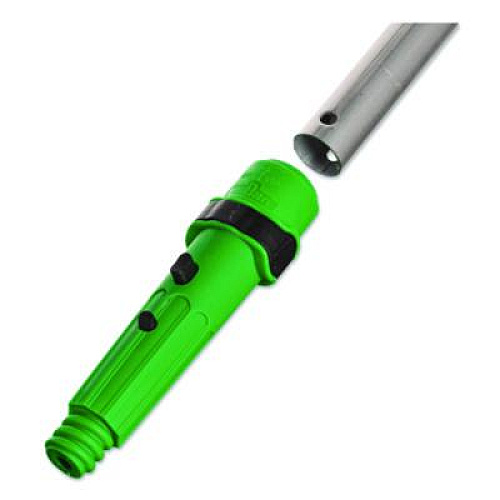 Unger Henry's Handi Handle, with ErgoTec Locking Cone, 24", Green/Silver (HH240EA)
