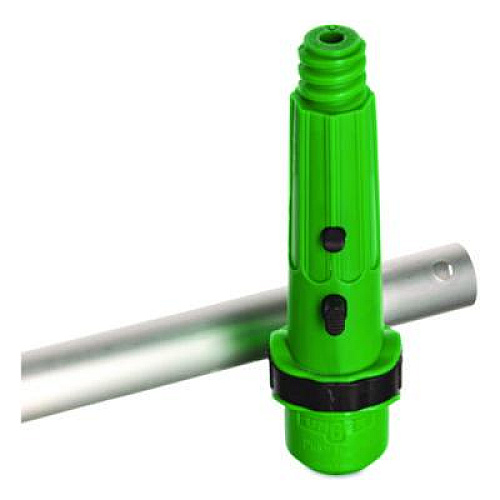 Unger Henry's Handi Handle, with ErgoTec Locking Cone, 24", Green/Silver (HH240EA)