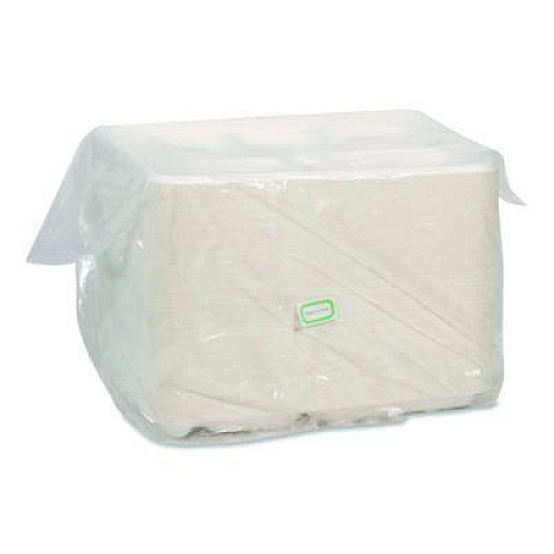 Pactiv Evergreen Compostable Fiber Blend School Lunch Tray, Heavy Duty, 8 x 12 x 1, White, 250/Carton (MC50601)