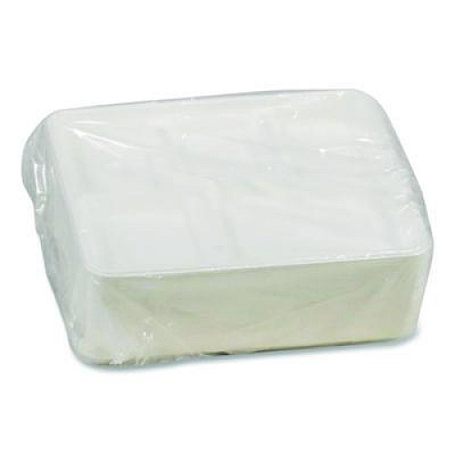 Pactiv Evergreen Compostable Fiber Blend School Lunch Tray, 10 x 8 x 1, White, 240/Carton (MC58000SBB)