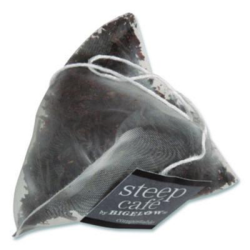 Bigelow steep Cafe Organic Black Tea, English Breakfast, 50 Bags/Carton (RCB19971)