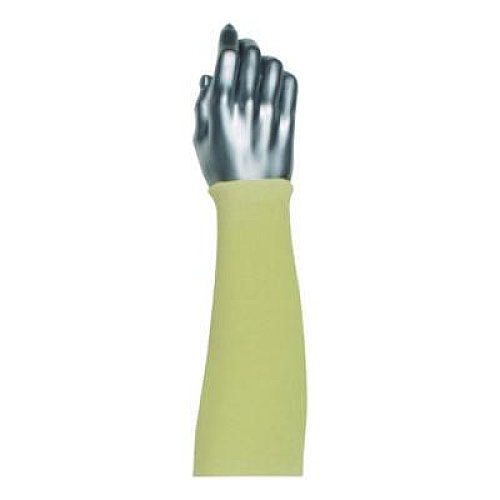 KutGard Knitted Kevlar Sleeve, 2-Ply, 18", Tan (10KS18)